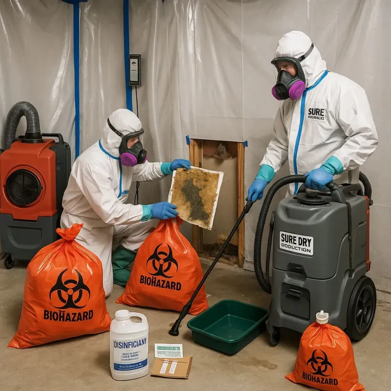 Contaminated Water Handling Protocols process in Cidra, PR